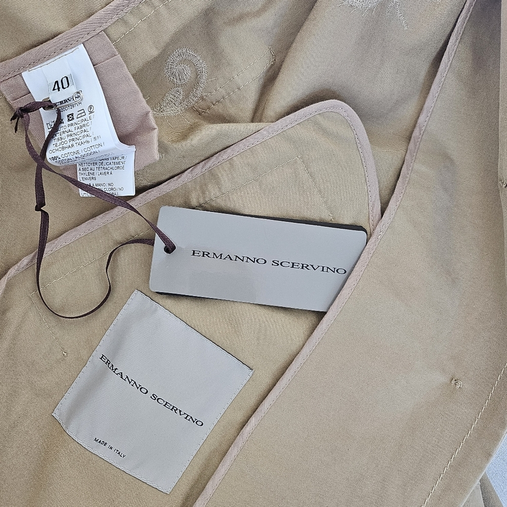 Ermanno Scervino trench coat size 40 it - Picture 5 of 6